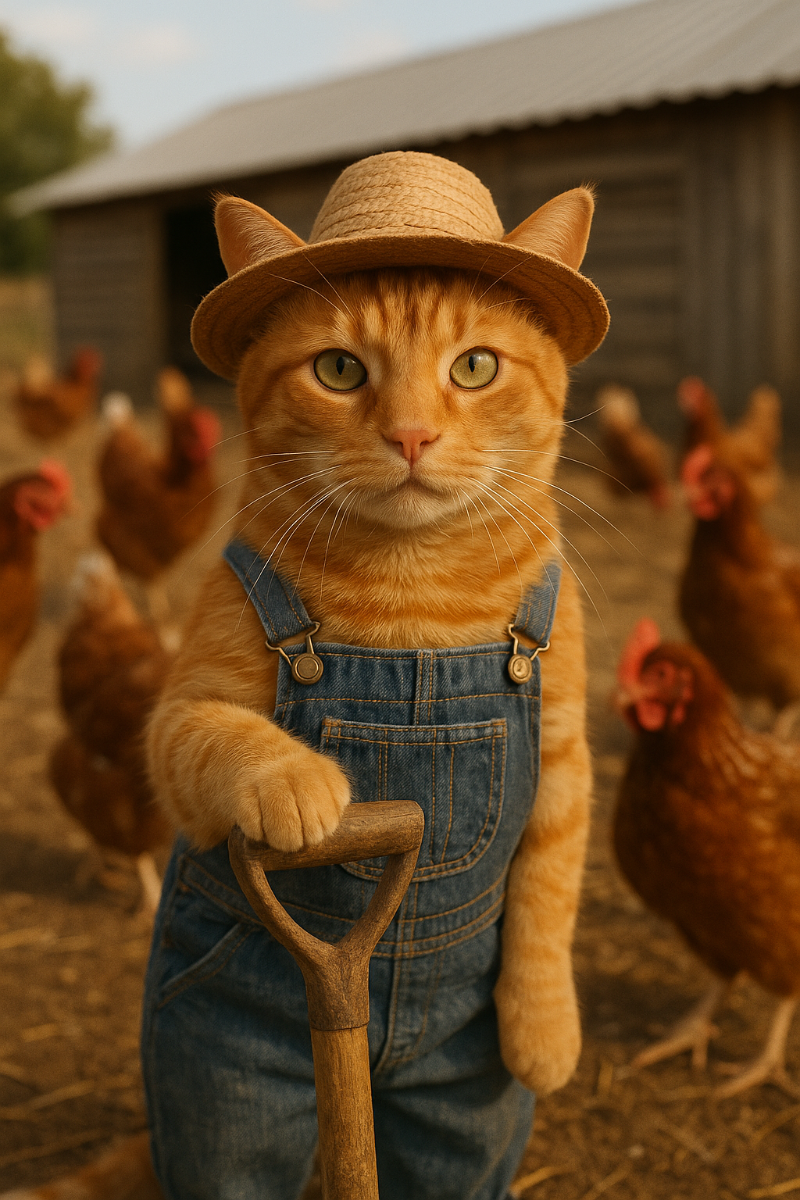 Remoulade's chicken farm